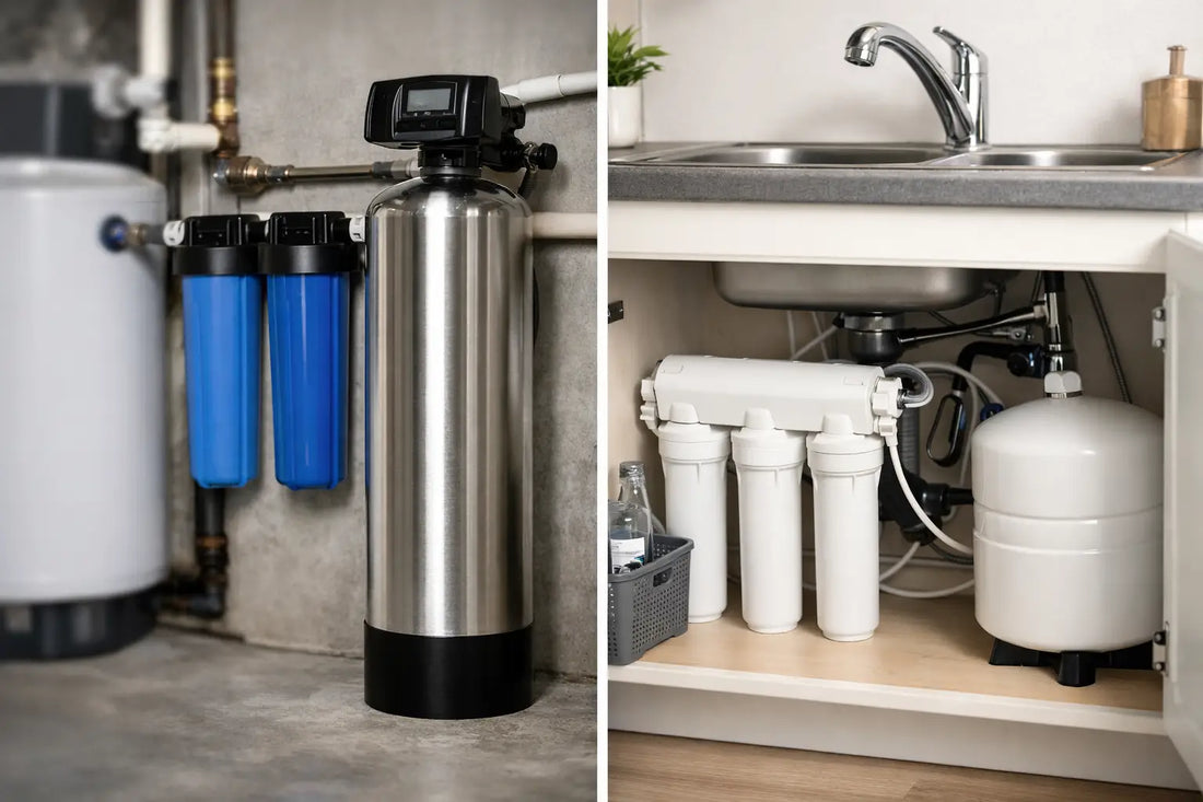 Whole House Filter vs Under Sink
