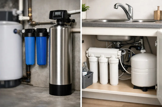 Whole House Filter vs Under Sink
