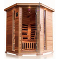Sunray Bristal Bay 4-Person Cedar Corner Infrared Sauna